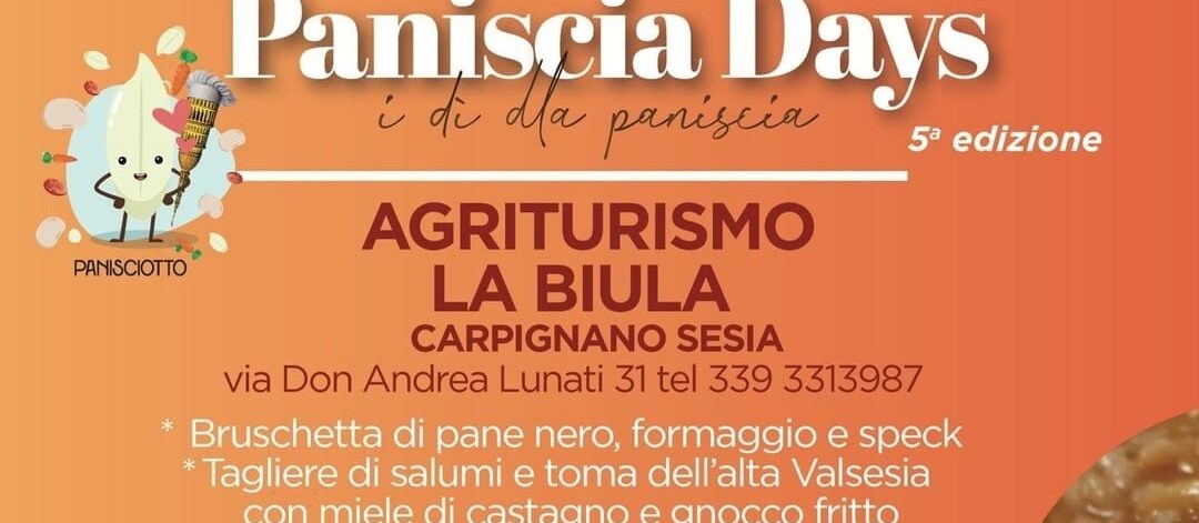 PANISCIA DAYS 2024