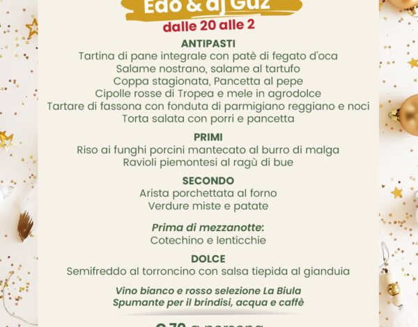 Cenone di San Silvestro 2025