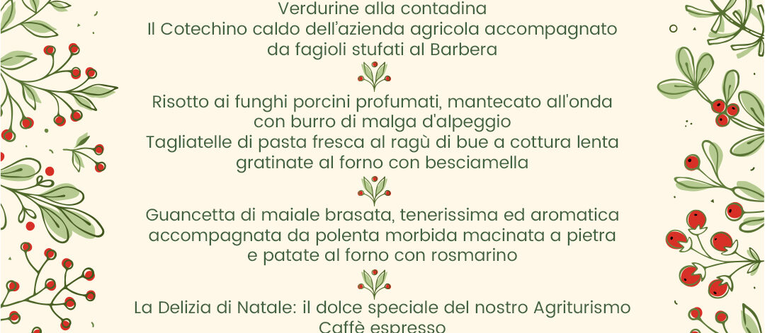 Menu di Natale